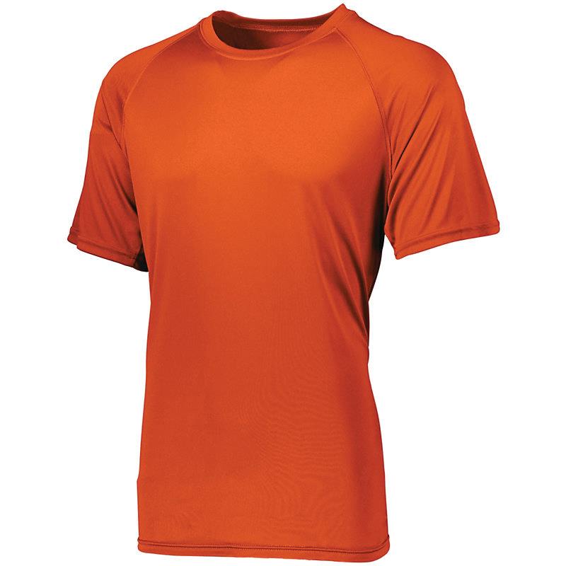 Premium Women's short-sleeved crewneck t-shirt with orange floral – Paste  Art Store