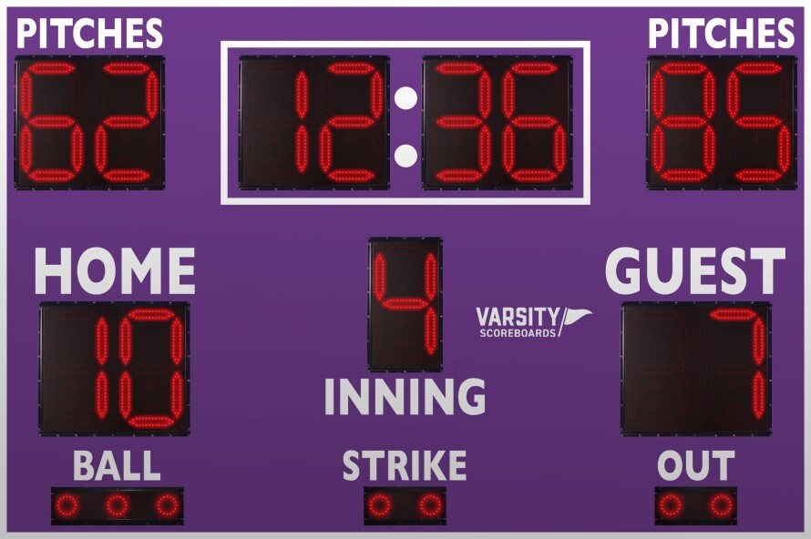 Sportable Scoreboards 9' x 6' Baseball Scoreboard | A.D. STARR