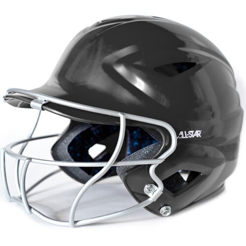 All-Star Youth League Series Catcher's Helmet, Black