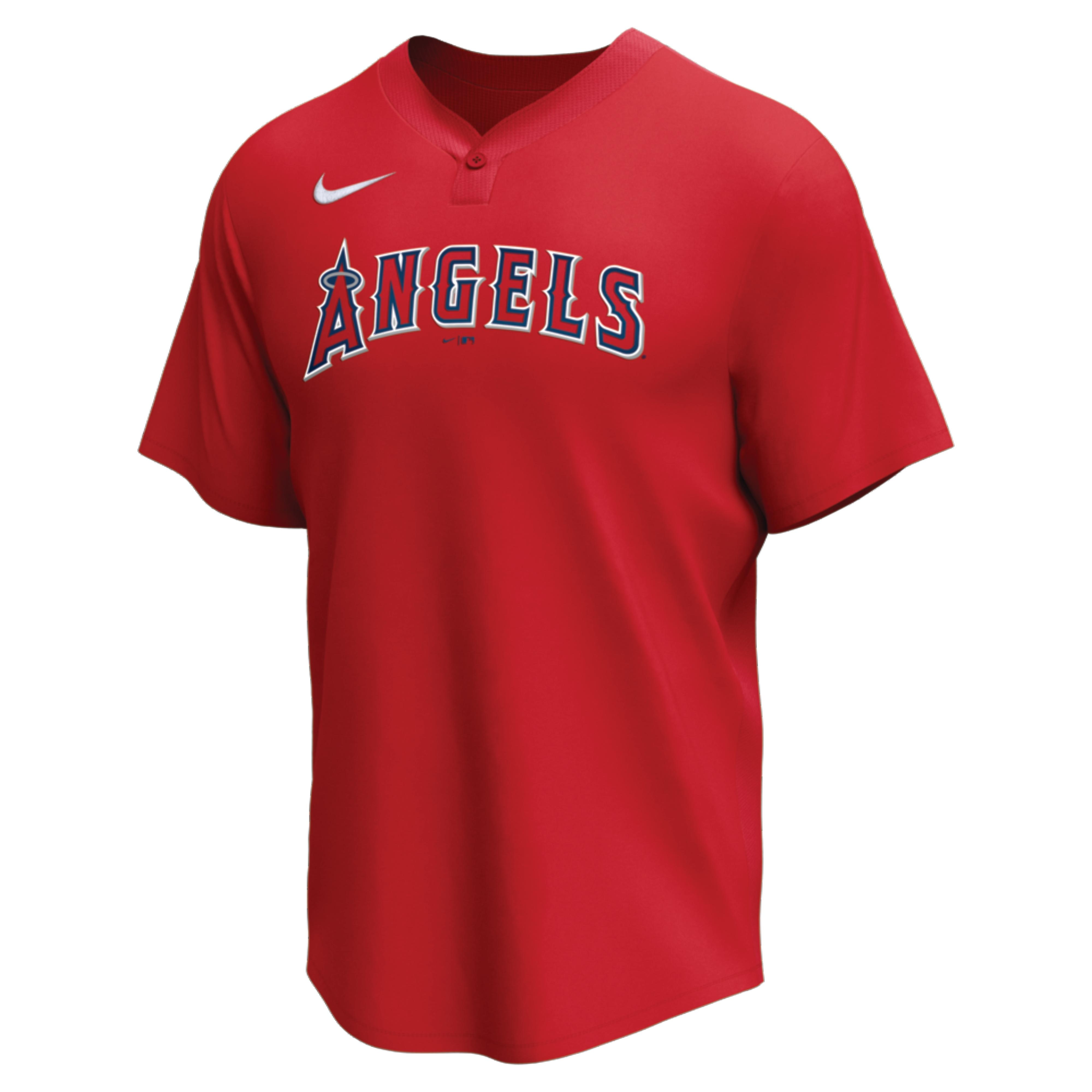 red angels baseball jersey