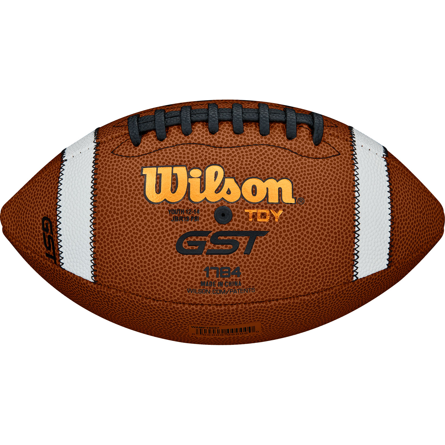 Wilson GST TDY Composite Football (Youth) | A.D. STARR