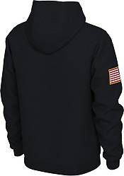 Nike Men's Arkansas Razorbacks Veterans Day Black Pullover Hoodie product image