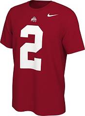 Nike Men's Ohio State Buckeyes Chris Olave #2 Scarlet Football Jersey T-Shirt product image