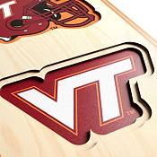 You The Fan Virginia Tech Hokies 8"x32" 3-D Banner product image