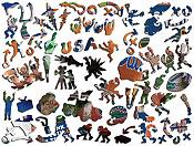 You The Fan Florida Gators Wooden Puzzle product image