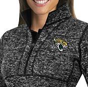 Antigua Women's Jacksonville Jaguars Fortune Black Pullover Jacket product image
