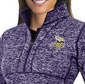 Antigua Women's Minnesota Vikings Fortune Purple Pullover Jacket product image
