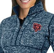 Antigua Women's Chicago Bears Fortune Navy Pullover Jacket product image