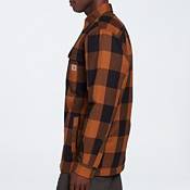 Carhartt Men's Relaxed Fit Heavyweight Flannel Sherpa Lined Shirt Jacket product image