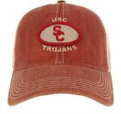 League-Legacy Men's USC Trojans Cardinal Old Favorite Adjustable Trucker Hat product image