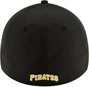 New Era Men's Pittsburgh Pirates Black Classic 39Thirty Stretch Fit Hat product image