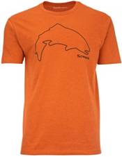 Simms Men's Trout Outline T-Shirt product image