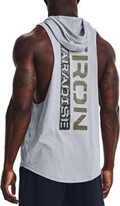 Under Armour Men's Project Rock Iron Paradise Sleeveless Hoodie product image