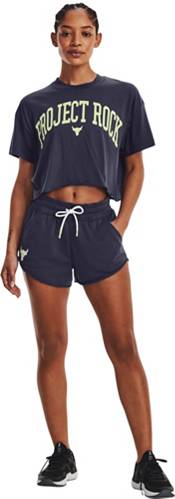 Under Armour Women's Project Rock Rival Terry Shorts product image