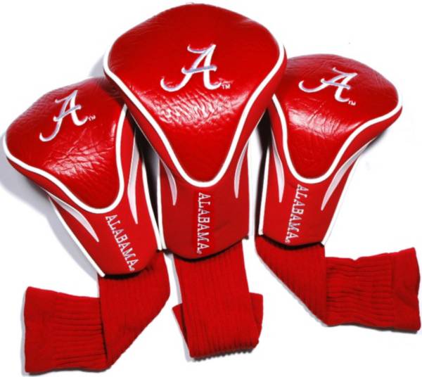 Team Golf Alabama Crimson Tide Crimson Contour Headcovers - 3-Pack