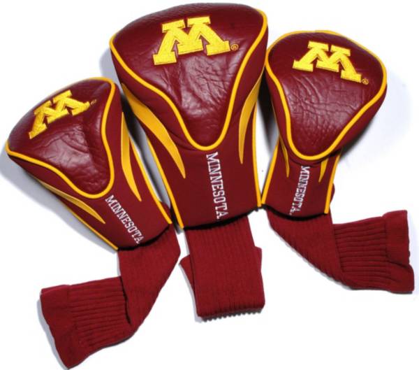 Team Golf Minnesota Golden Gophers Contour Headcovers - 3-Pack