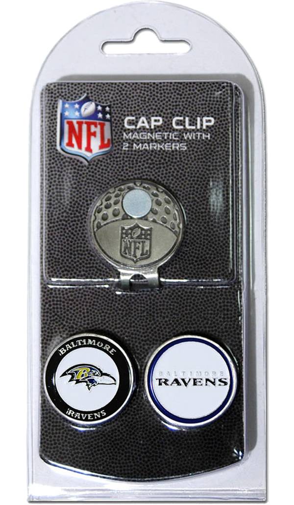 Team Golf Baltimore Ravens Two-Marker Cap Clip