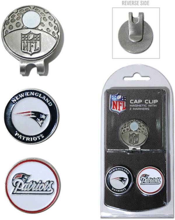 Team Golf New England Patriots Two-Marker Cap Clip