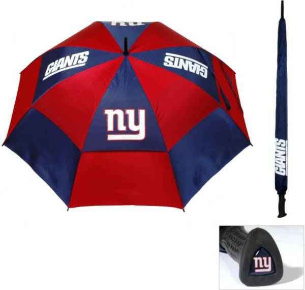 Team Golf New York Giants 62” Double Canopy Golf Umbrella