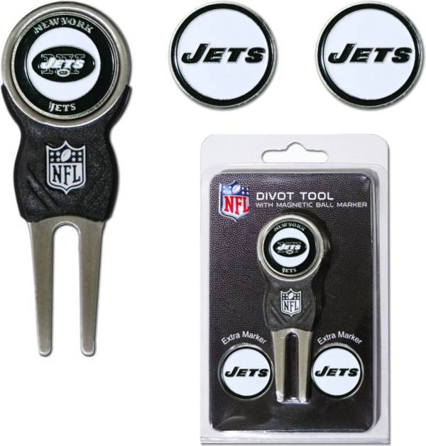 Team Golf New York Jets Divot Tool and Marker Set