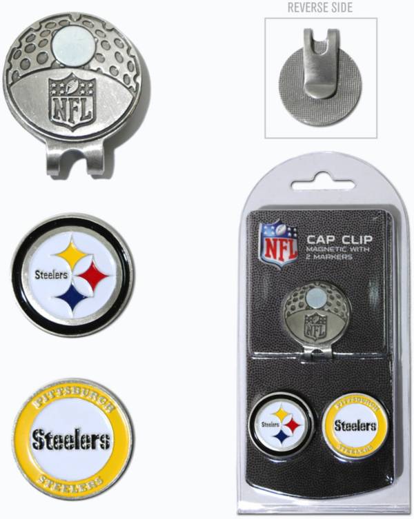 Team Golf Pittsburgh Steelers NFL Cap Clip and Marker Set