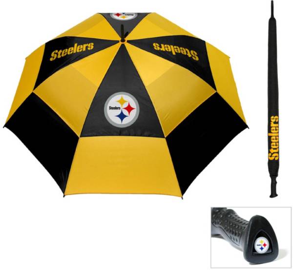 Team Golf Pittsburgh Steelers 62” Double Canopy Umbrella