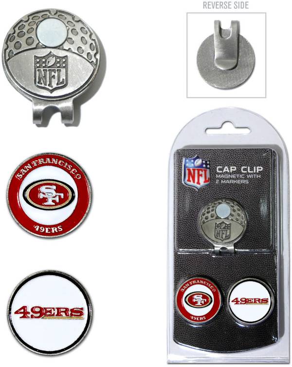 Team Golf San Francisco 49ers Two-Marker Cap Clip