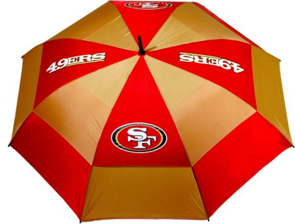 Team Golf San Francisco 49ers 62” Double Canopy Umbrella