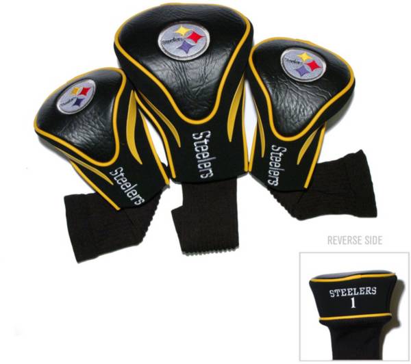 Team Golf Pittsburgh Steelers 3-Pack Contour Headcovers