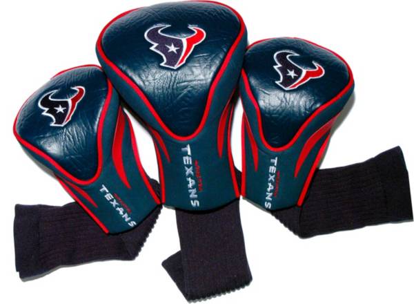 Team Golf Houston Texans 3-Pack Contour Headcovers