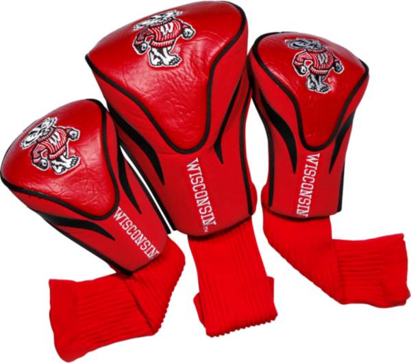 Team Golf Wisconsin Badgers Contour Headcovers - 3-Pack