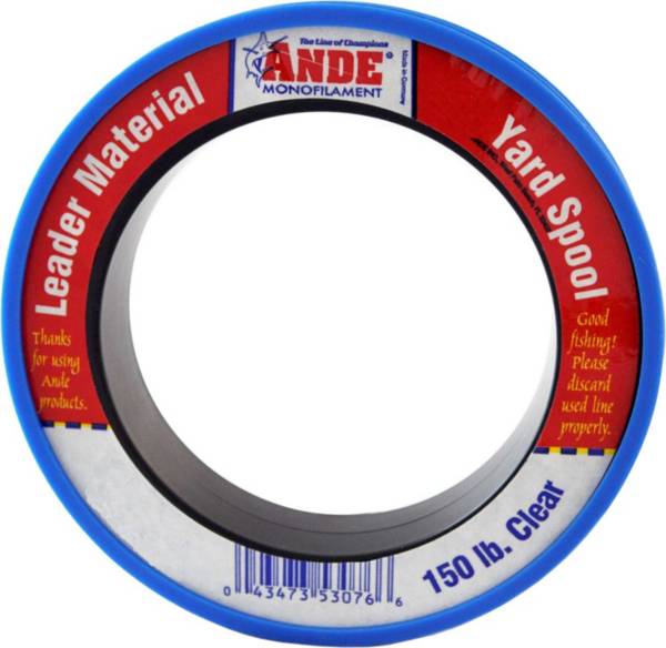 ANDE Leader Wrist Spool Clear 50lb 50 Yards Pcw500050 for sale online 