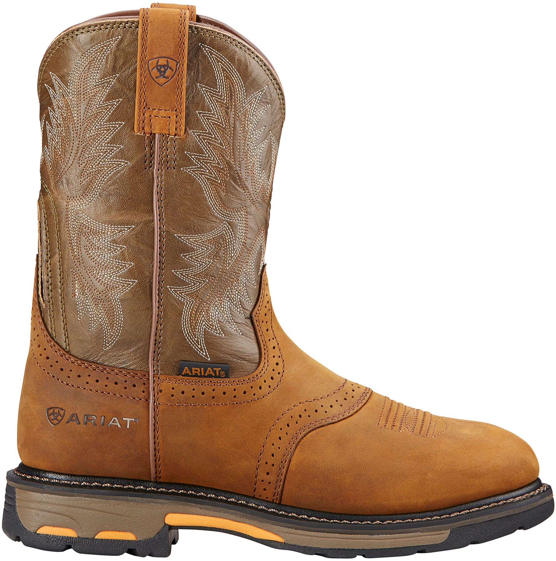 ariat boots workhog pull on