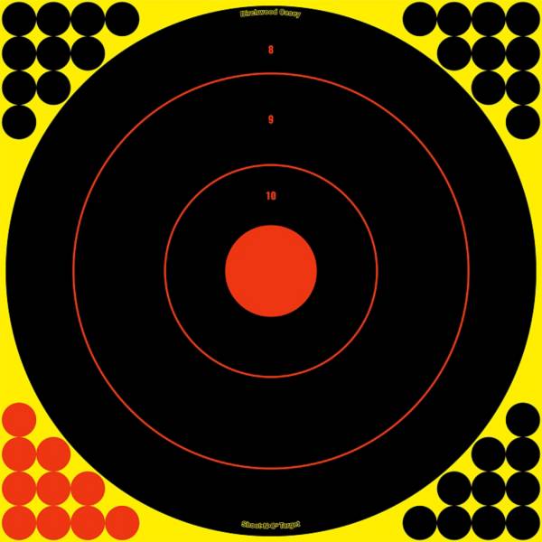 Birchwood Casey Shoot-N-C Self Adhesive Bull's-Eye Paper Target Pack