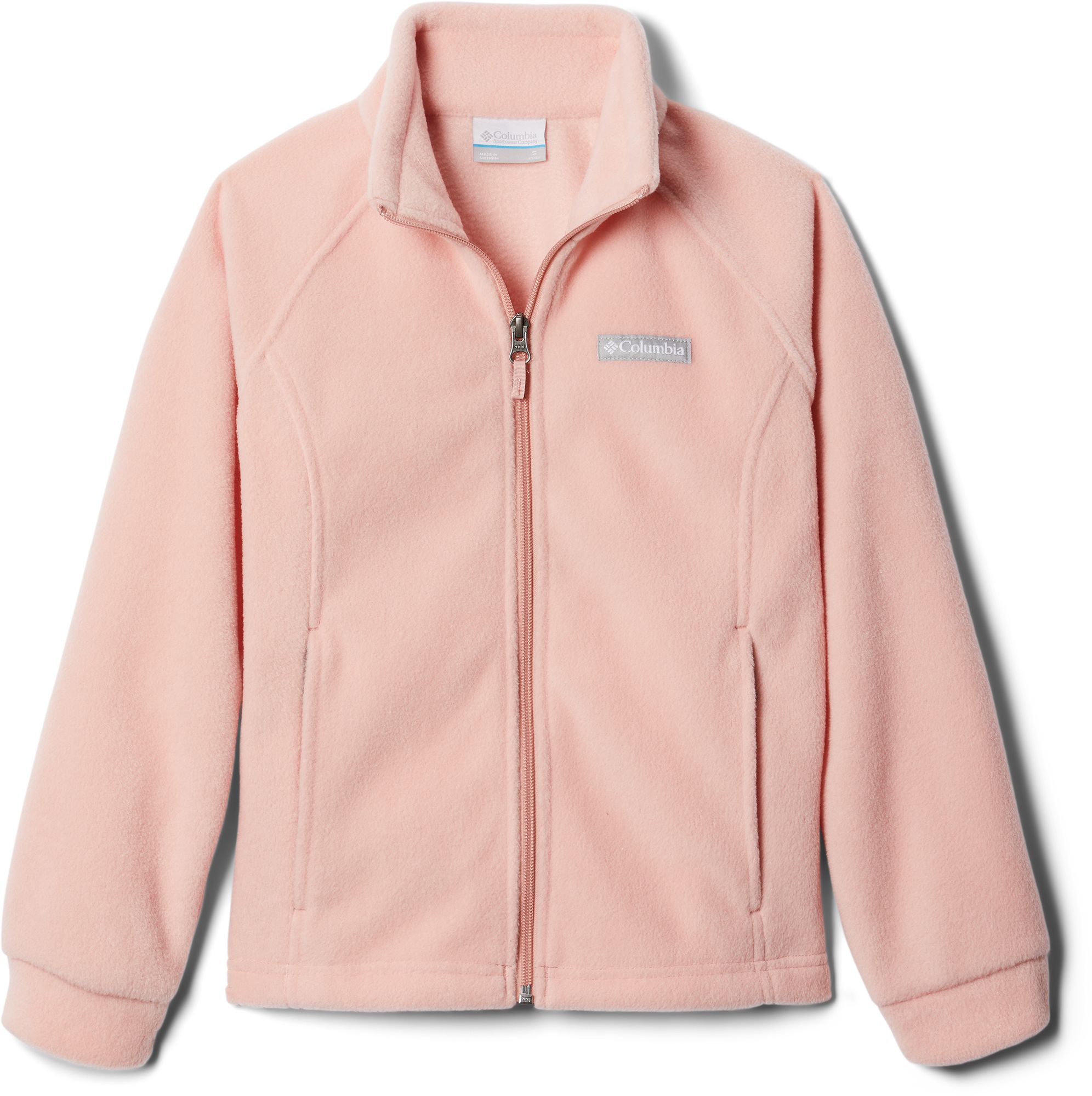 columbia fleece jacket pink