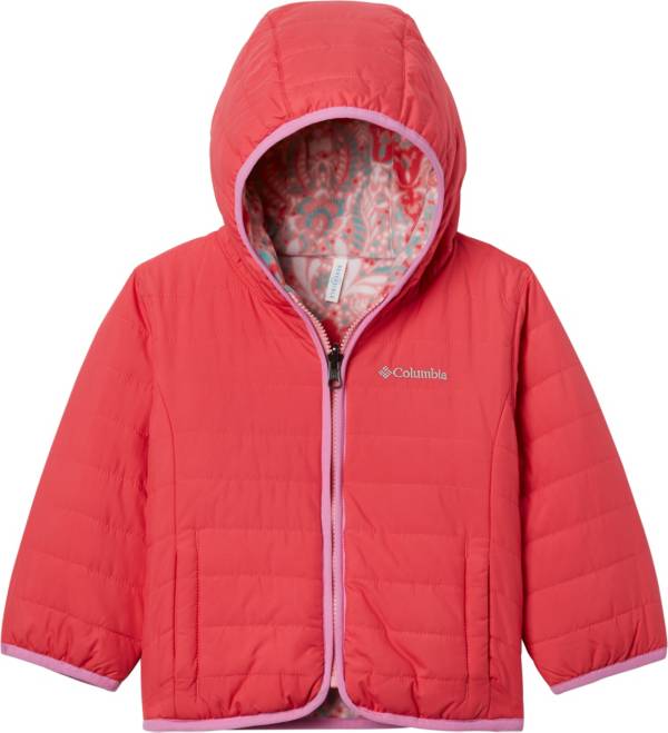 Columbia Toddler Girls' Reversible Double Trouble Insulated Jacket