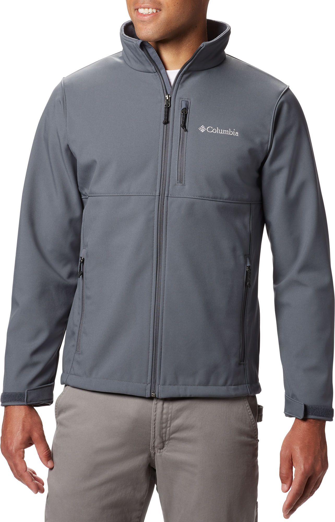 columbia men's softshell jacket