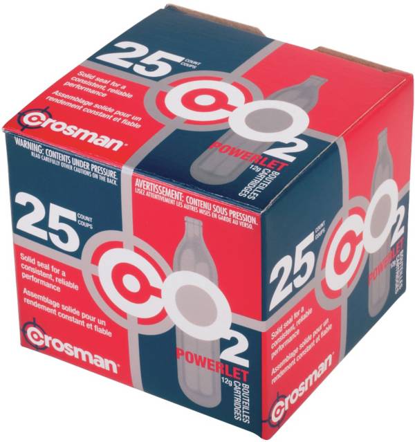 Crosman CO2 Cartridges - 25 Pack