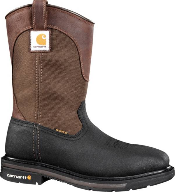 Carhartt Men's 11'' Square Toe Wellington Waterproof Steel Toe Work Boots product image