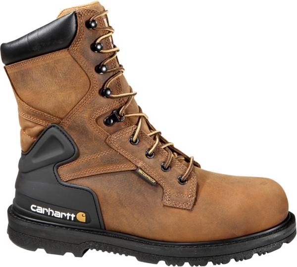 Carhartt Men's Bison 8” Steel Toe Waterproof Work Boots product image
