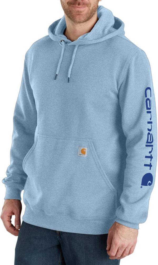 Carhartt Men's Midweight Sleeve Logo Hoodie