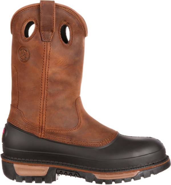 Georgia Boot Men's Muddog Wellington 11” Waterproof Steel Toe Work Boots