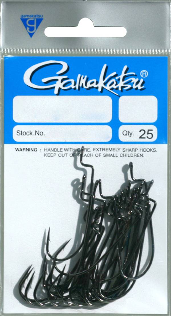 Gamakatsu Superline Offset Shank EWG Worm Fish Hooks