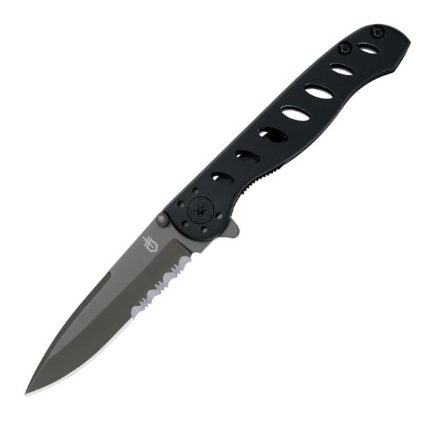 Gerber Evo Jr. Drop Point Folding Knife – Serrated