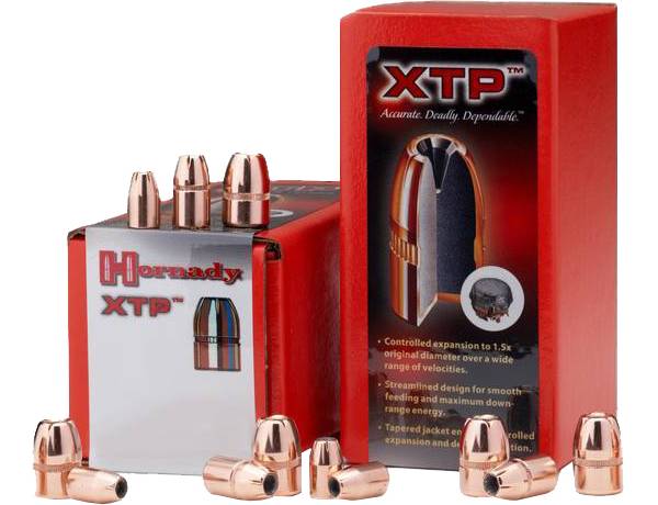 Hornady XTP JHP Reloading Bullets – .38/.357/158 Grain product image