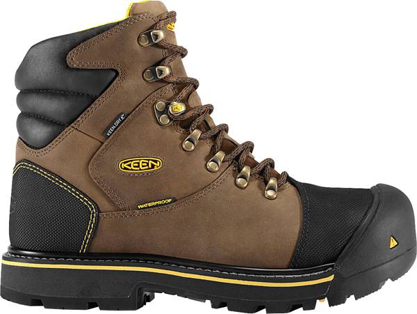 KEEN Men's Milwaukee Waterproof Steel Toe Work Boots