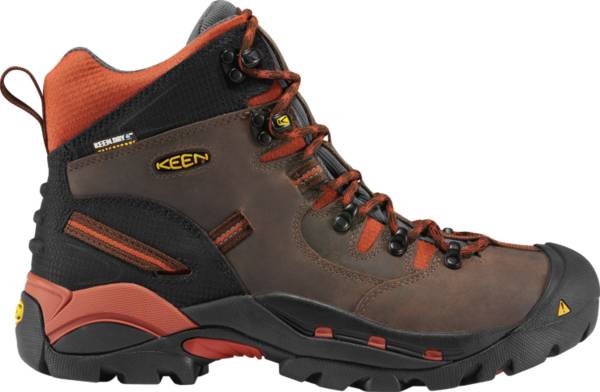 KEEN Men's Pittsburgh Mid Waterproof Work Boots