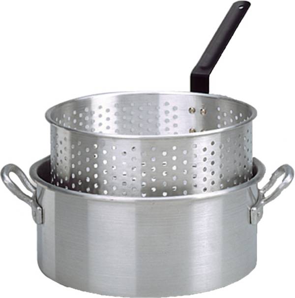 King Kooker 10-Quart Aluminum Deep Fryer Pan with Handles and Basket product image