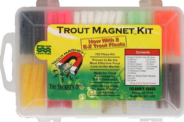 Leland Trout Magnet 152 Piece Soft Bait Kit product image