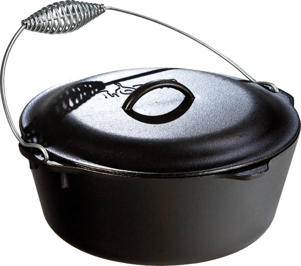 Lodge Cast Iron 7 Quart Dutch Oven with Bail Handle